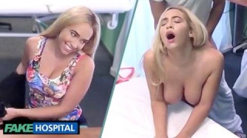 Fake Hospital - Amazing blonde with big tits and horny doctor